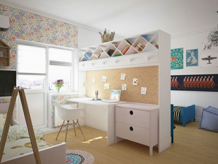Spécial rentrée: Chambre d\'enfants à partager - Synergie Déco Spécial rentrée: Chambre d\'enfants à partager - Synergie Déco