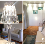Séjour décoration Particuliers Puteaux, classique chic, lumière, Kartell