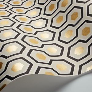 papier peint Cole and Son, Hicks hexagonal graphique